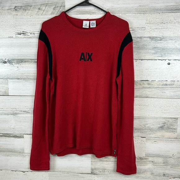 Vintage Armani Exchange Long Sleeve Sweater Women’s Size Large - Picture 1 of 7